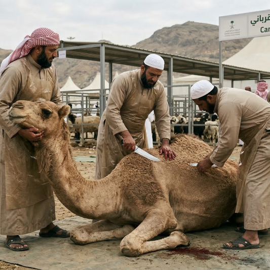 Qurbani in Makkah 2026 (1447H) – Sheep/Lamb Sacrifice for Hajj