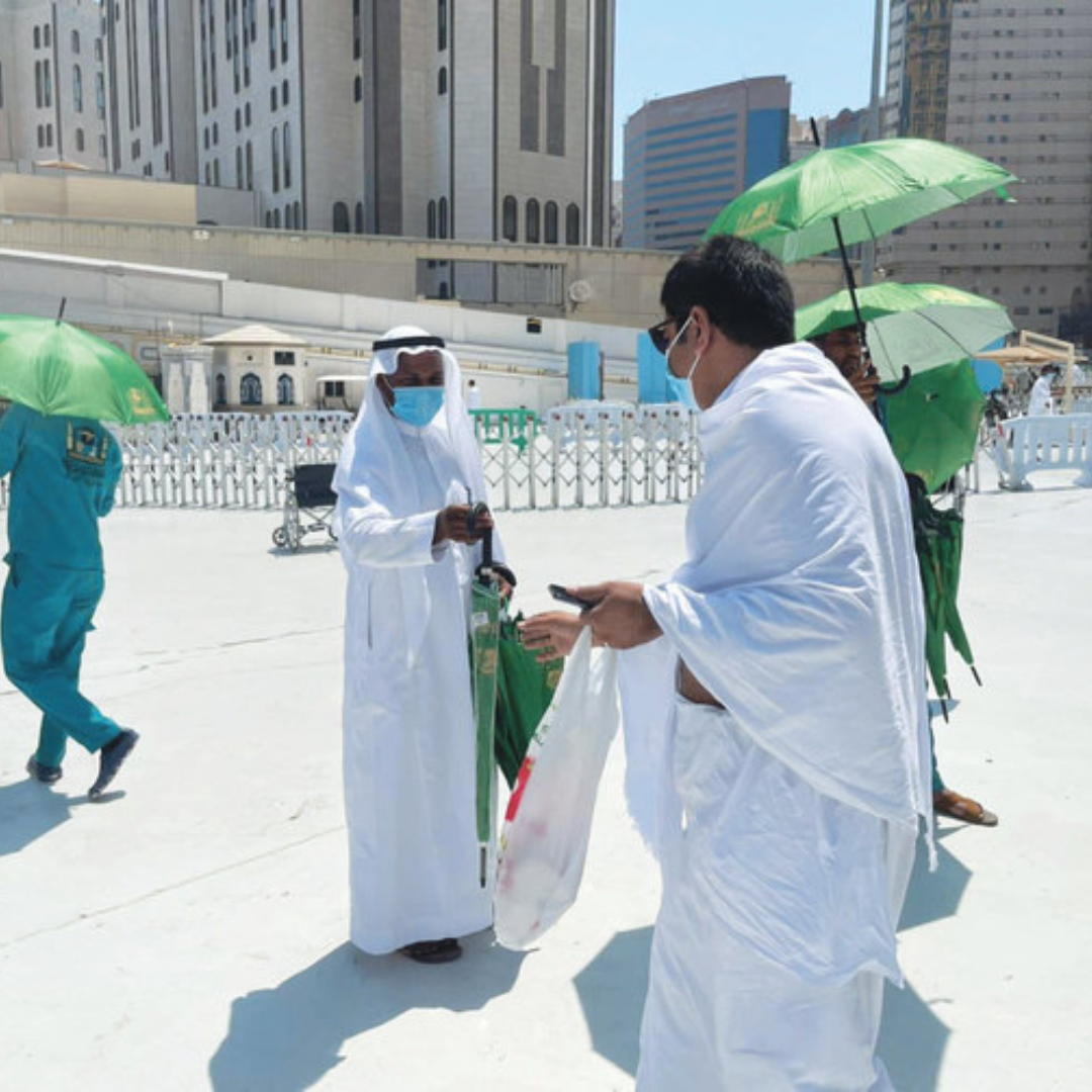 Donate Umbrellas in Masjid al Haram – Protect Pilgrims from Heat